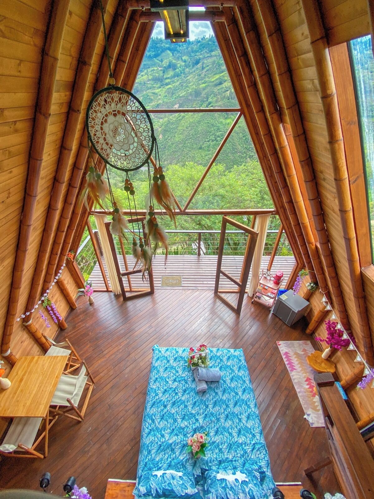 Deluxe-Ferienhütte, Balkon, Bergblick