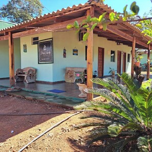 Fachada da propriedade