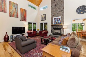 Smart TV, fireplace, video games, DVD player - Bluebird Mountain Home: Dog Friendly, No Step Master (Wintergreen Resort)