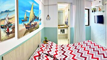 1 bedroom, desk, iron/ironing board, free WiFi