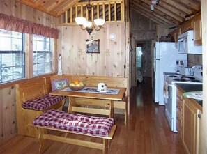 Fridge, microwave, coffee/tea maker, toaster