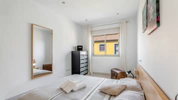 2 chambres, fer et planche Ă  repasser, Wi-Fi gratuit, draps fournis