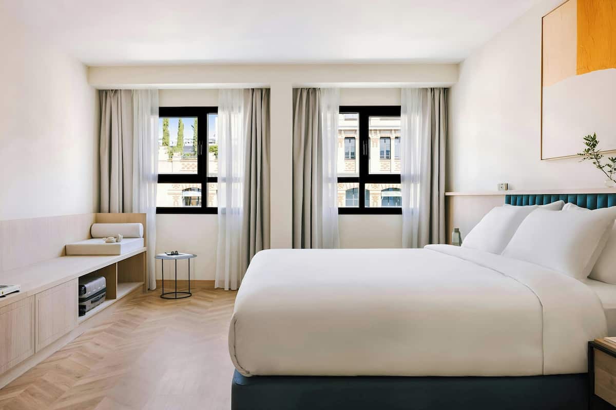 1 dormitorio, ropa de cama de alta calidad, caja fuerte