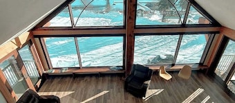 Escape To A Luminous, Off-grid Lodge Surrounded By Nature Near Blue River BC