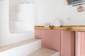 Condo, Sea View | Private kitchen | Fridge, microwave, stovetop, espresso maker