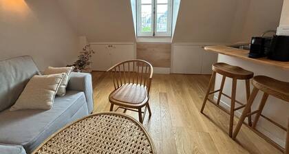 Cosy studio overlooking the rooftops of Paris