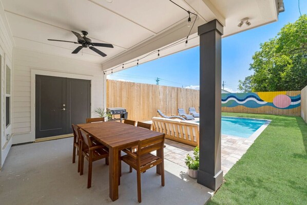 Udendørs spisemuligheder