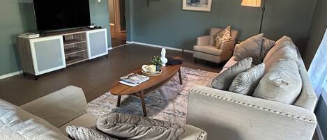 Smart-tv en een kantoor