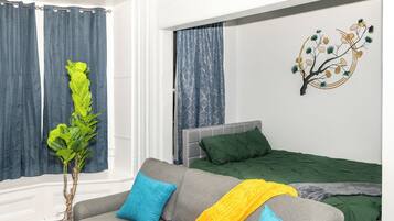 1 bedroom, desk, iron/ironing board, free WiFi