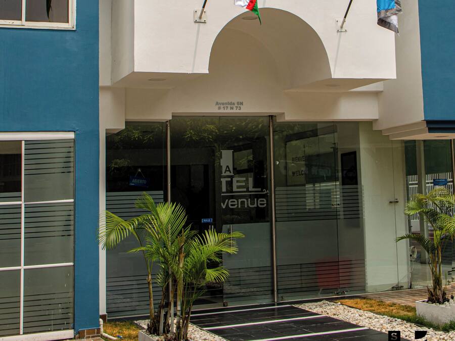 Fachada de la propiedad