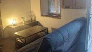Smart-TV og peis