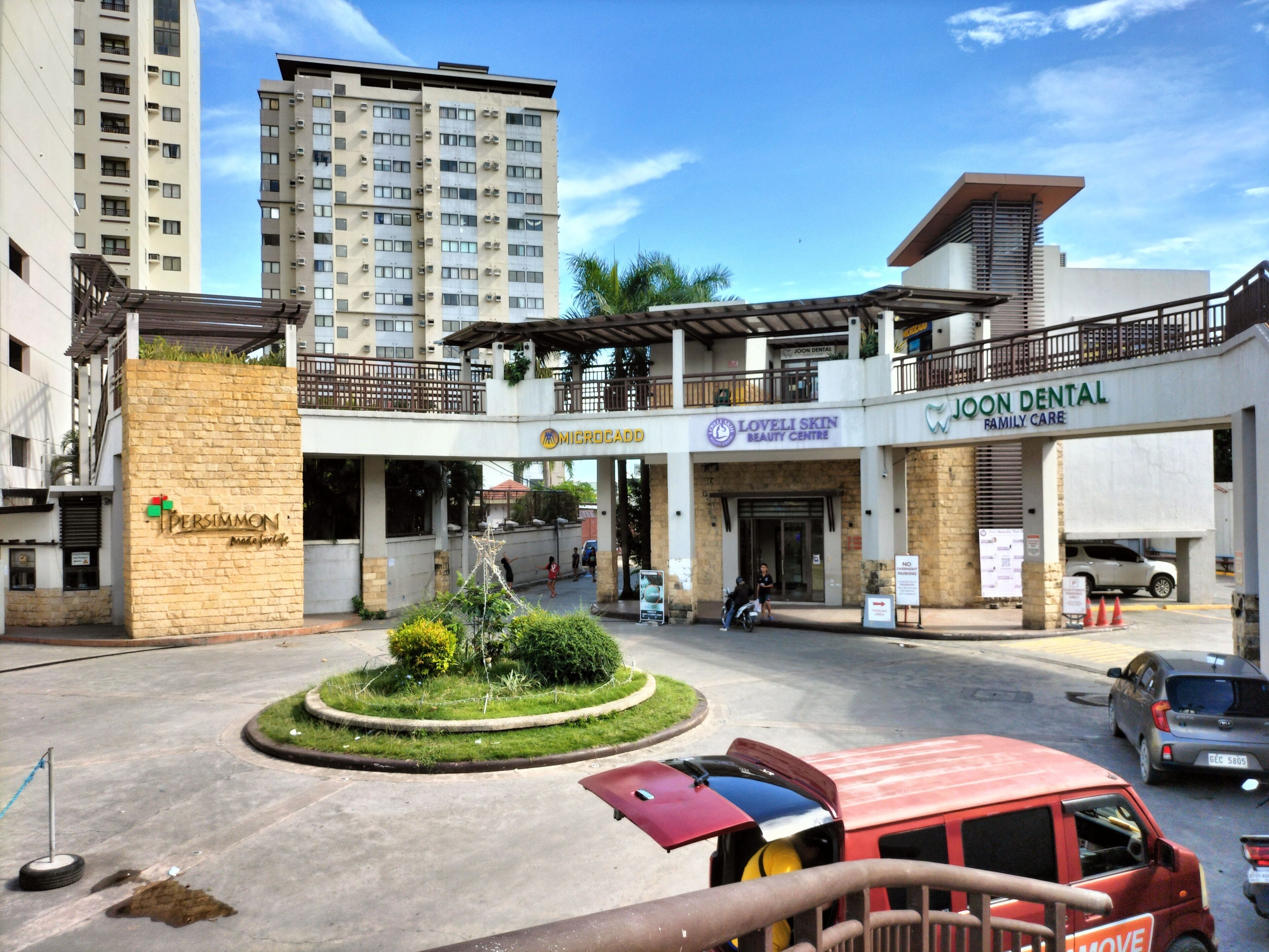 Voorkant van accommodatie