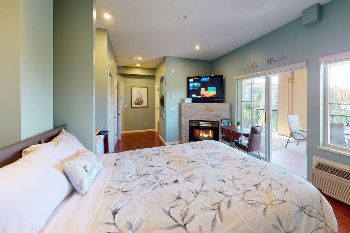 Superior Studio, Refrigerator & Microwave, Lagoon View | Iron/ironing board, WiFi (free), individually decorated