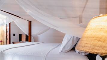 Roupas de cama premium, camas com colchões pillow-top