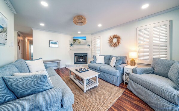 Smart-tv och böcker