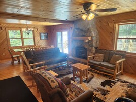 Diamond Willow | Living area | Books