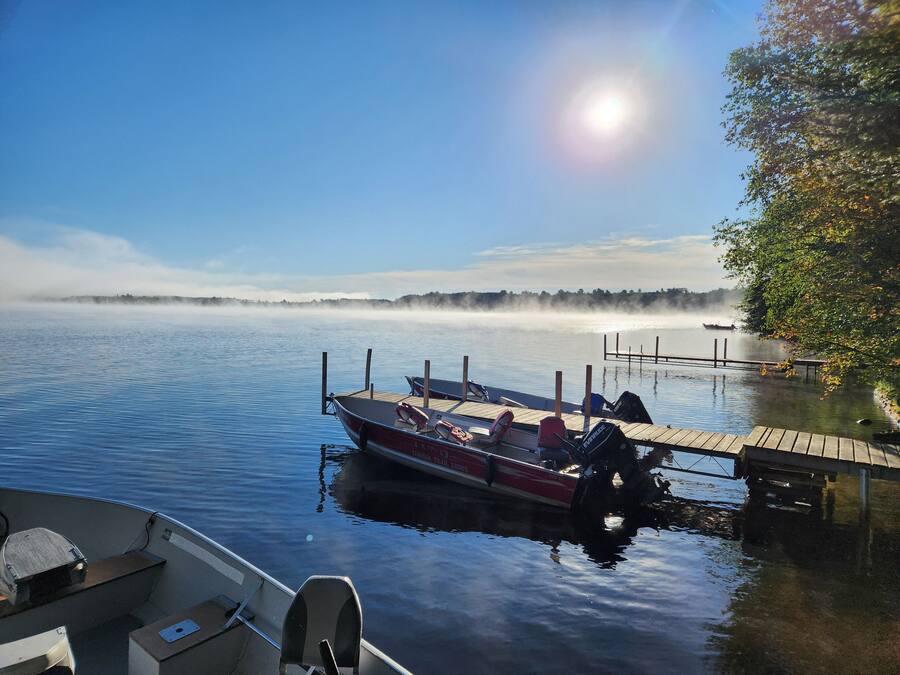 Private beach, kayaking, motor boating, rowing
