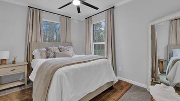 2 quartos, Wi-Fi, roupa de cama