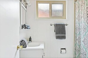 Douche, papier toilette