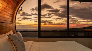 豪華單棟小屋, 1 間臥室, 熱水浴缸, 山景 | 客房景觀