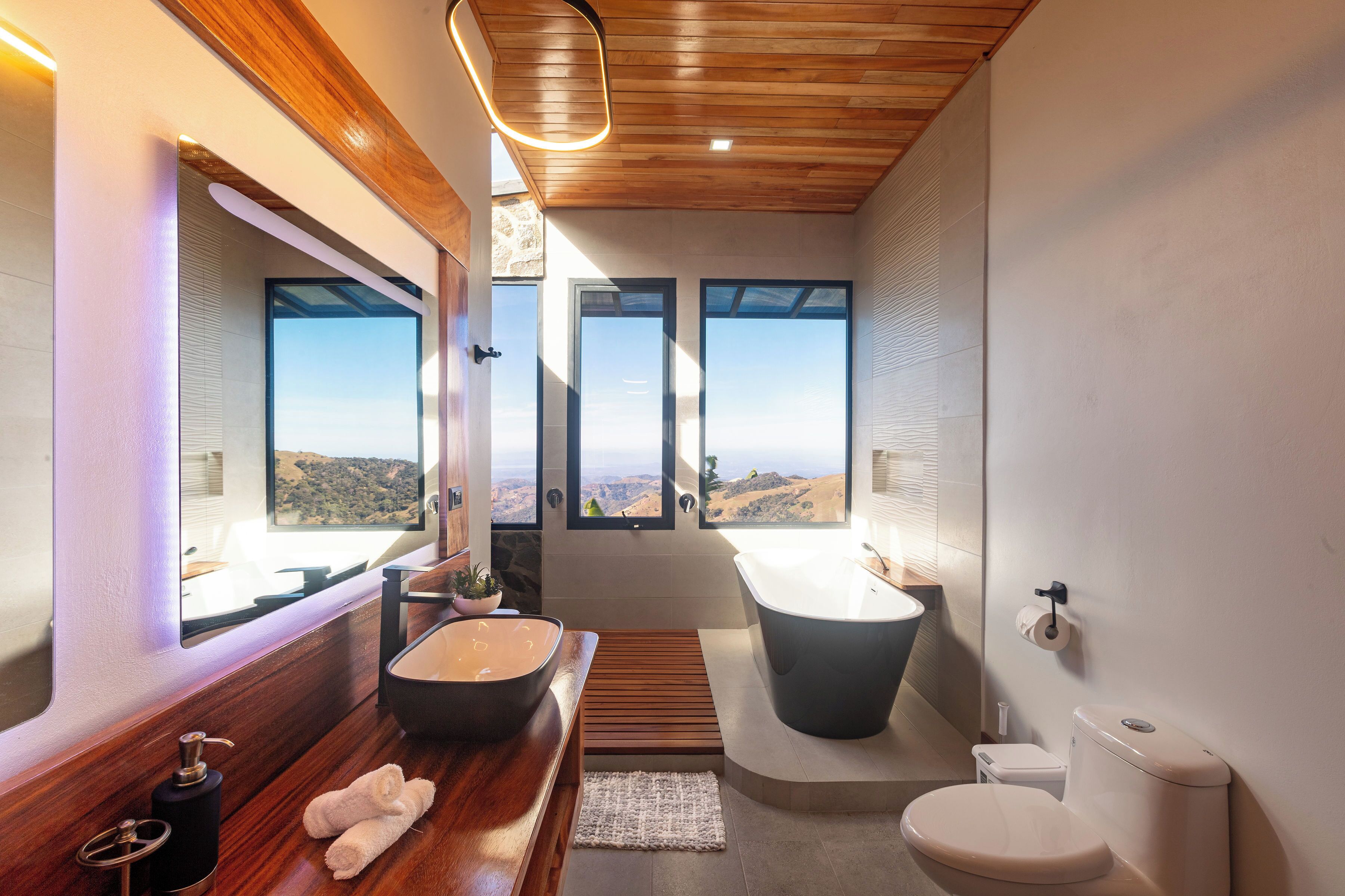 Exclusive Villa, 2 Bedrooms, Terrace, Ocean View | Bathroom | Free toiletries, hair dryer, towels, soap