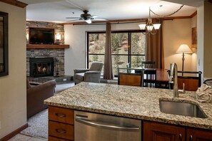 Interior - Gorgeous Views. 9 Hot Tubs. Ski-in/Ski-out Studio! (Breckenridge)