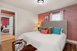 5 chambres, bureau, fer et planche à repasser, Wi-Fi gratuit