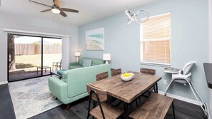 Townhome, Multiple Beds, Pool Access, Garden View (Just Beachy at Regal Palms) | Dining