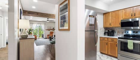 Condo, Multiple Beds, Patio, Garden View (Stone Creek Retreat) | Private kitchen | Coffee/tea maker