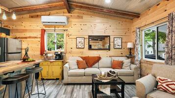 42-inch flat-screen TV with digital channels