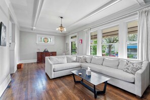 Huis, meerdere bedden, balkon | Woonruimte