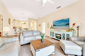 Townhome, Multiple Beds, Balcony, Garden View (Timeless Magic at Bahama Bay) | Living area - Timeless Magic At Bahama Bay (Davenport)
