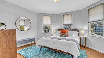 Apartment, Multiple Beds, Balcony, Garden View | 2 bedrooms, individually decorated, individually furnished, bed sheets