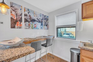 Apartment, Multiple Beds, Balcony, Garden View | Private kitchen | Coffee/tea maker - Heck Street Hideaway - Copy (Asbury Park)