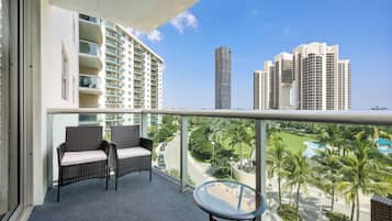 Condo, Multiple Beds, Pool Access, Partial Ocean View | View from room