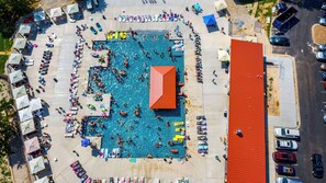 منظر من الجو على ارتفاع عالٍ