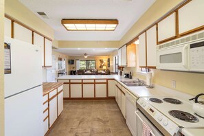 Condo, Multiple Beds, Balcony, Garden View (Evergreen Haven) | Private kitchen | Coffee/tea maker - Evergreen Haven - Golf, Attractions, & Amenities! (Branson)