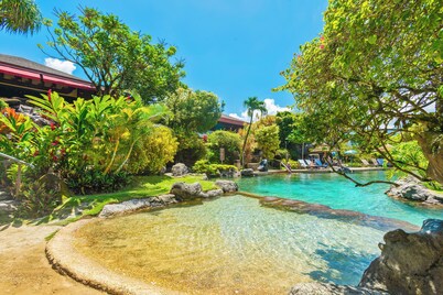 Ground Floor Studio 4101 at Hanalei Bay Resort, Ocean View, Pool, Tennis