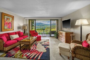 TV - (4101/02/03) 3Br Ground Floor Hanalei Bay Resort, Ocean View, Pool, Tennis (Princeville)