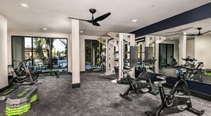 Fitnessbereich