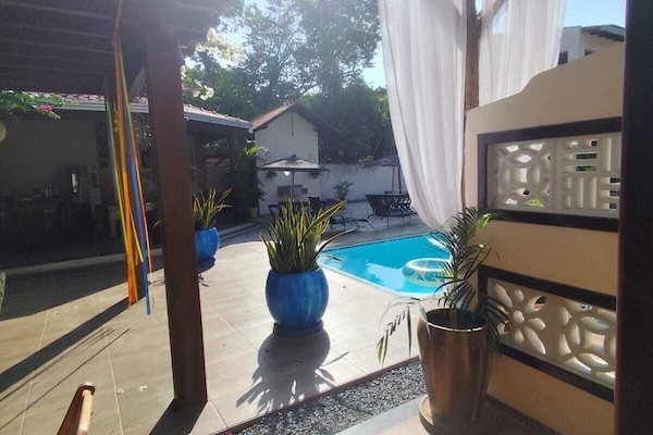 Hytte – premium, 1 soverom, bassengutsikt, ved basseng | Utsikt fra rommet