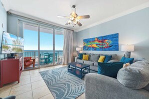 TV - Spanish Key 407 | Steps from Flora Bama | Pools, Hot Tub, Gym & More! | My Beach Getaways (Pensacola)