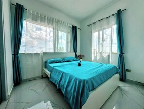 Basic Room | Free WiFi, bed sheets - Mariposa Apartments (Punta Cana)