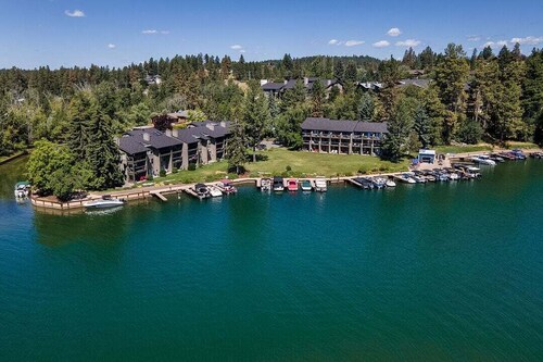 Marina Cay Resort, Flathead lake views, Bigfork
