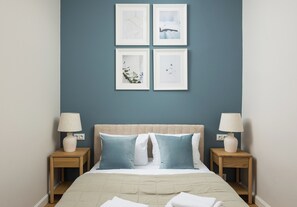 1 bedroom, iron/ironing board, WiFi, bed sheets - Wola Ratusz Homely Apartment (Warszawa)