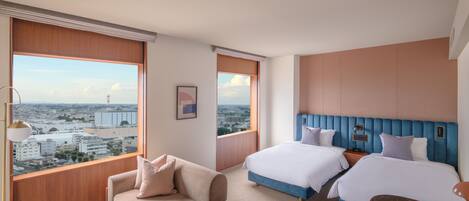 Grand Superior Twin Room, Non Smoking (High floor, Minibar, Free flow, Check out time: 12:00) | Free minibar, in-room safe, desk, blackout curtains