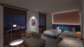 Grand Superior Twin Room, Non Smoking (High floor, Minibar, Free flow, Check out time: 12:00) | Free minibar, in-room safe, blackout drapes, iron/ironing board