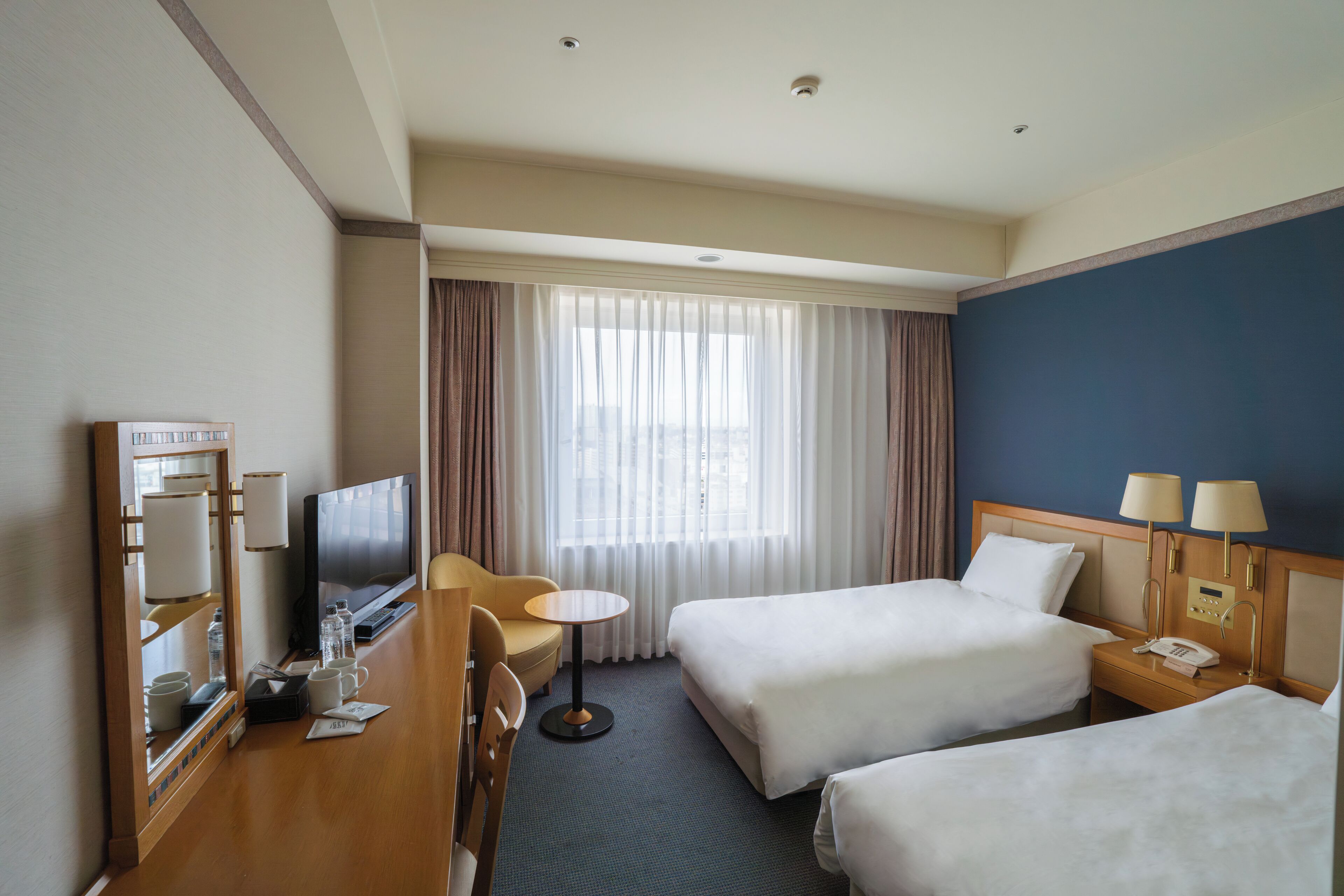 Free minibar, in-room safe, blackout curtains, iron/ironing board