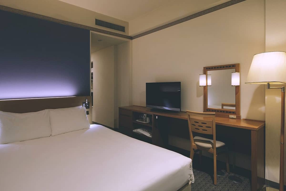 Eenvoudige tweepersoonskamer, niet-roken (Check out time: 10:00) | Een gratis minibar, een kluis op de kamer, een bureau