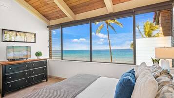 3 slaapkamers, een strijkplank/strijkijzer, gratis wifi, beddengoed